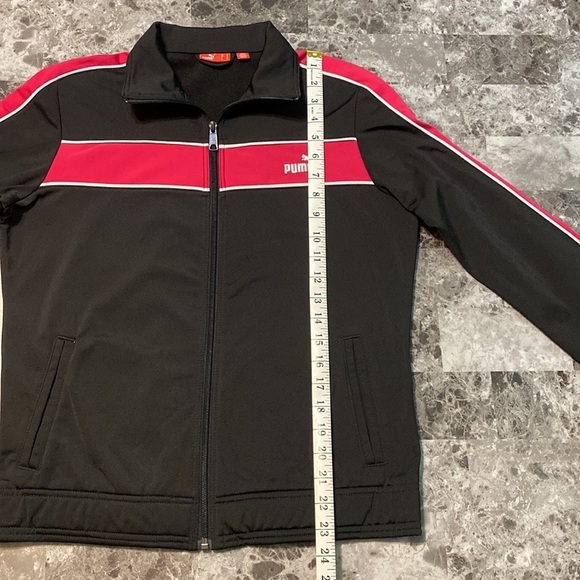 Puma Zip Up Track Jacket - Size Medium - Picture 6 of 13